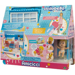 Giochi Preziosi Cicciobello Friends Παιχνιδόσπιτο με Μίνι Φιγούρα & Κατοικίδιο CC012000
