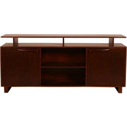Artekko Έπιπλο Τηλεόρασης Ξύλινο Καρυδί Μ160xΠ40xΥ75cm 047-5105