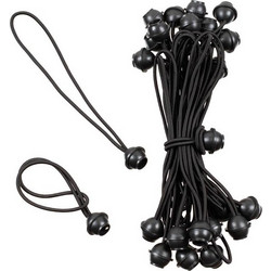 MFH Rubber Tensioner w/ Βall - Βlack