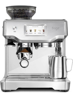 Sage The Barista Touch Silver Αυτόματη Μηχανή Espresso 1680W 15bar με Μύλο