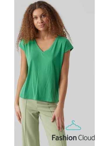 πρασινη Γυναικεία Moda Vero T-Shirts -