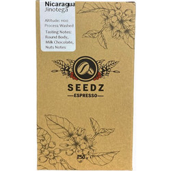 Seedz Coffee Roasters Nicaragua Jinotega Καφές Espresso σε Κόκκους 250gr