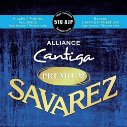 Savarez 510AJP Alliance Cantiga Premium Σετ 6 Χορδές Κλασικής Κιθάρας 25-44" Hard Tension