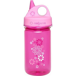 Nalgene Grip-N-Gulp Wheels Παιδικό Μπουκάλι Πλαστικό BPA Free Φούξια 350ml