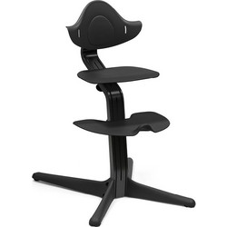 Stokke Nomi Καρεκλάκι Φαγητού με Ροδάκια Μαύρο