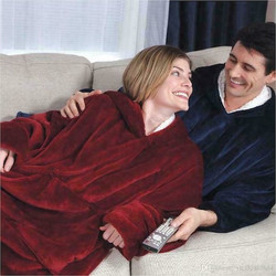 8110 Κουβέρτα Fleece King Size 70x90εκ. Κόκκινο Βουργουνδίας