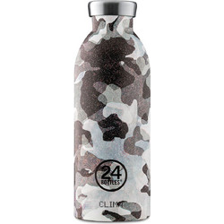 24Bottles Clima Bottle Camo Grey 500ml