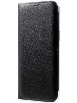 Θήκη Flip Cover για Galaxy S8+ Μαύρη OEM
