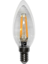 LED COG ΚΕΡΑΚΙ ΔΙΑΦΑΝΟ Ε14 6W 230V ΨΥΧΡΟ 13-140160
