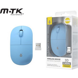 MTK NG6040 Ασύρματο Ποντίκι Blue