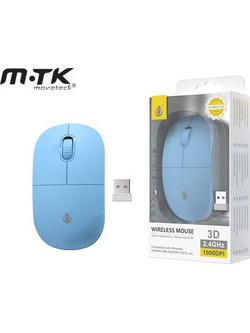 MTK NG6040 Ασύρματο Ποντίκι Blue