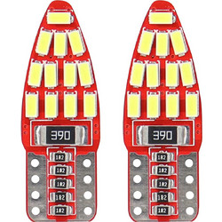 AMiO W5W/T10 LED 12/24V 2,5W 2τμχ