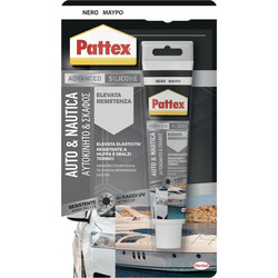 ΚΟΛΛΑ ΣΙΛΙΚΟΝΗ SIL5 ΜΑΥΡΗ ΣΩΛΗΝΑΡΙΟ PATTEX 50ml