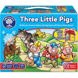Orchard Toys Three Little Pigs Επιτραπέζιο Παιχνίδι για Παιδιά 5+ Ετών για 2-4 Παίκτες