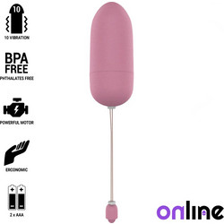 Online Vibrating Egg Waterproof Δονητής Egg Ροζ