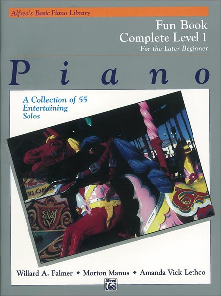 Alfred's Basic Piano Library - Fun Book, Complete 1 (1A/1B)