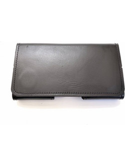 DOMLEATHERS DOMLEATHERS ΔΕΡΜΑΤΙΝΗ ΘΗΚΗ ΚΙΝΗΤΟΥ ΖΩΝΗΣ UNIVERSAL DL712E ΜΑΎΡΟ