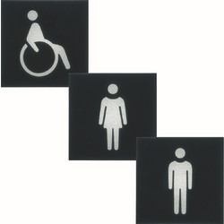 Ετικέτα Ένδειξης WC (Ανδρικές-Γυναικείες -Αμεα) Gallery