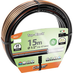 Claber Top Black Λαστιχο Ποτισματος 1/2" 15m