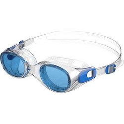 Speedo Futura Classic Γυαλάκια Κολύμβησης Ενηλίκων Αντιθαμβωτικά Λευκά Γαλάζια