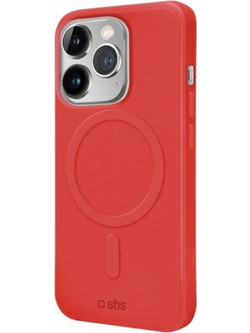 SBS Smooth Mag Back Cover Red (iPhone 14 Pro)