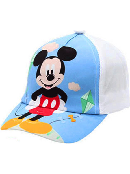 Βρεφικό Καπέλο Mickey Mouse Λευκό Χρώμα Disney