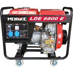 Miyake LDE6800E Γεννήτρια Πετρελαίου Μονοφασική με Μίζα 6.8KVA