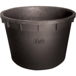 PLUS Κάδος Σταφυλιών Μαύρος 750L O122 x 82cm