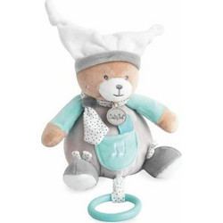 Doudou et Compagnie Baby Nat Μουσικό Αρκουδάκι Πετρόλ με Ήχους