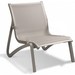 Sunset Lounge Καρέκλα Κήπου 74x83x89(38) Γκρι