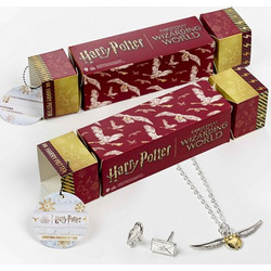 Carat Σετ Δώρου Harry Potter Gift Craker Hedwig Necklace + Earings (HPCC0340)