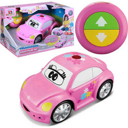 Bburago Junior My First Electric Τηλεκατευθυνόμενο Αυτοκίνητο Volkswagen Ροζ
