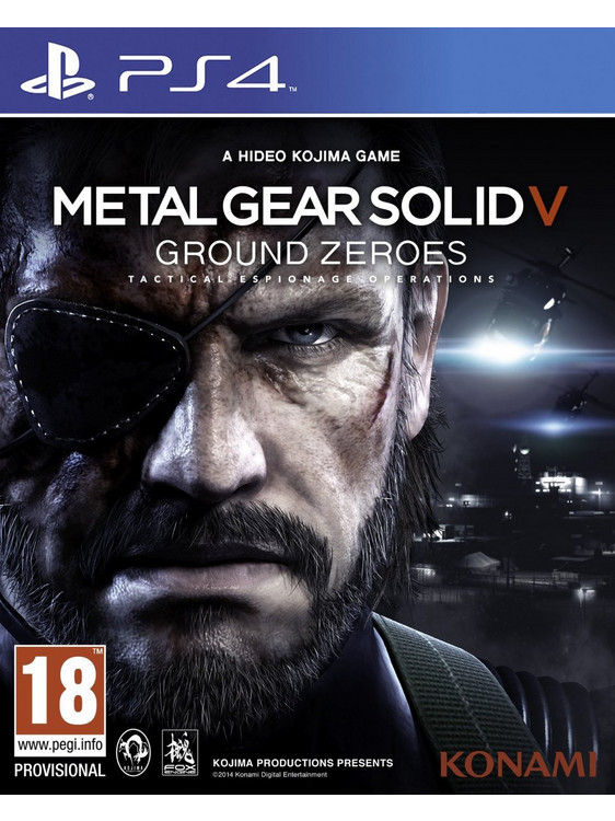 Metal Gear Solid V Ground Zeroes PS4