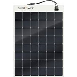 Sunpower SPR-E-Flex-100 Εύκαμπτο Μονοκρυσταλλικό Φωτοβολταϊκό Πάνελ με ισχύ 100W και τάση 12V