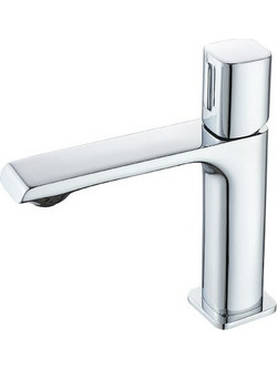 Interflex Astra 087476 Αναμεικτική Μπαταρία Νιπτήρα Ασημί
