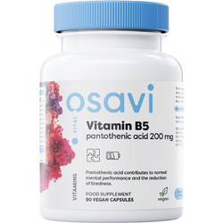 Osavi Vitamin B5 Pantothenic Acid 200mg 90 Κάψουλες
