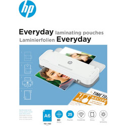 HP Everyday Φύλλα πλαστικοποίησης Α6 80mic 25 φύλλα