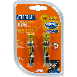 ΒΙΔΕΣ ΜΕ LED/12V 6000 MCD