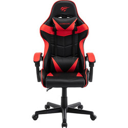 Havit Gamenote Καρέκλα Gaming Δερματίνης Μαύρη Κόκκινη GC933