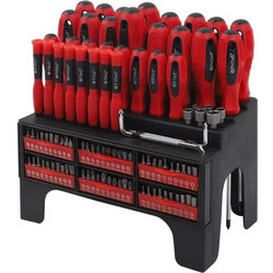 ΜΑΓΝΗΤΙΚΟ ΣΕΤ ΚΑΤΣΑΒΙΔΙΩΝ 100 ΤΕΜΑΧΙΩΝ POWER NUT NUT DRIVER BITS RATCHET 1773