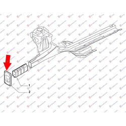 Καπακι Σασι Εμπρος Δεξια Fiat Punto Evo 09-12 - 290000906