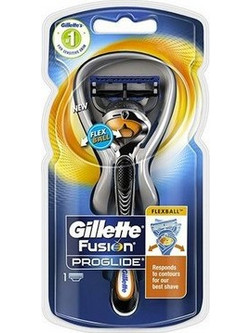 Gillette Fusion Proglide Flexball Manual Ξυραφάκι με Ανταλλακτικές Κεφαλές με 5 Λεπίδες & Λιπαντική Ταινία + Ανταλλακτικό Ξυραφάκι