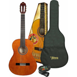 Valencia VC-104K Natural Bundle