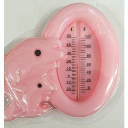 Anats Θερμόμετρο Μπάνιου Dolphin Pink