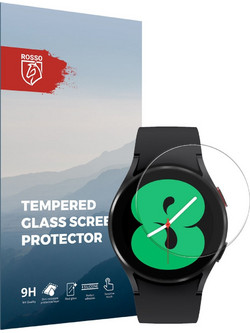 Rosso Tempered Glass - Αντιχαρακτικό Προστατευτικό Γυαλί Οθόνης Samsung Galaxy Watch 4 40mm - Clear (8719246378324)