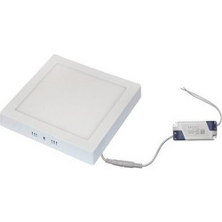 Πλαφονιέρα Φωτιστικό Οροφής Τετράγωνη LED 18W Αλουμινίου Lumen-21-01832001-Λευκό 21-01832001