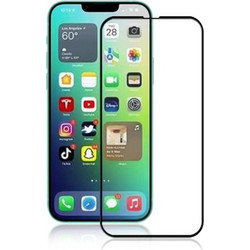 Full glue full face tempered glass Mαύρο iPhone 14 Plus -oem