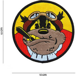 Ραφτό Σήμα Flying Bulldog Patch