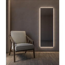 Square Κρεμαστός Καθρέπτης Ολόσωμος Led 60X180 εκ