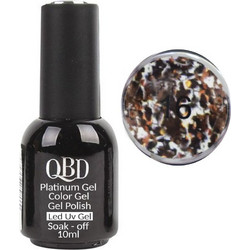 QBD 16 Glitter Ημιμόνιμο Βερνίκι Νυχιών 10ml